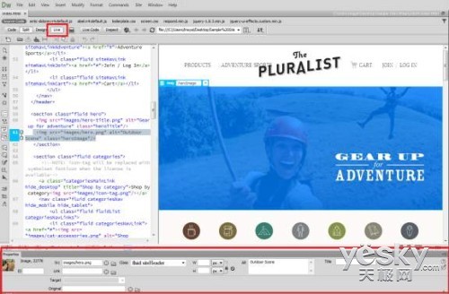 網頁制作軟件Dreamweaver CC 2014新功能_天極yesky軟件頻道