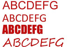 
網(wǎng)頁(yè)設(shè)計(jì)最常用的中英文字體