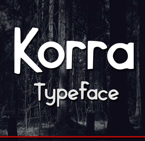 Korra free font Korra free font