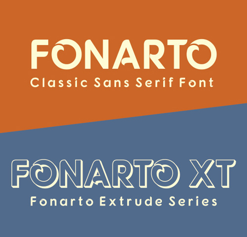 Fonarto free font Fonarto free font