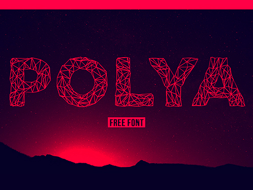 Polya free font Polya free font