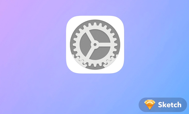 sketch app freebie settings ios