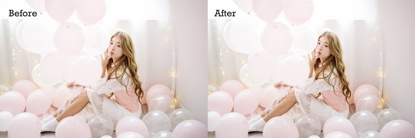 Photoshop調(diào)出甜美風(fēng)格的室內(nèi)人像美女,圖趣網(wǎng)