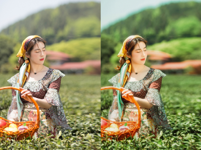 Photoshop調(diào)出田園照片唯美手繪油畫(huà)效果