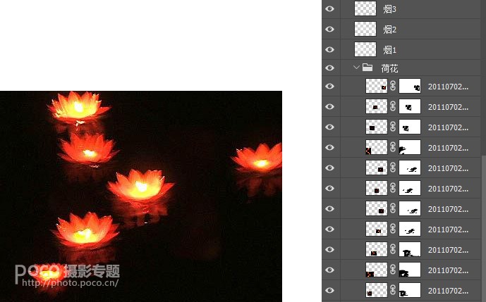 Photoshop調出夜景人像照片唯美藝術結果,破洛洛