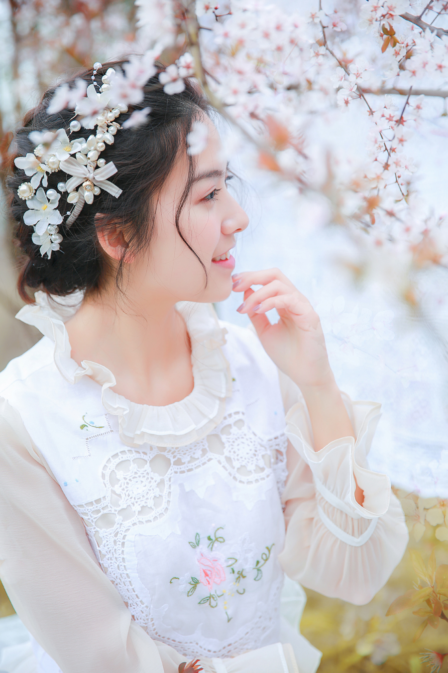 Photoshop調出婚紗人像通透甜蜜膚色結果,破洛洛
