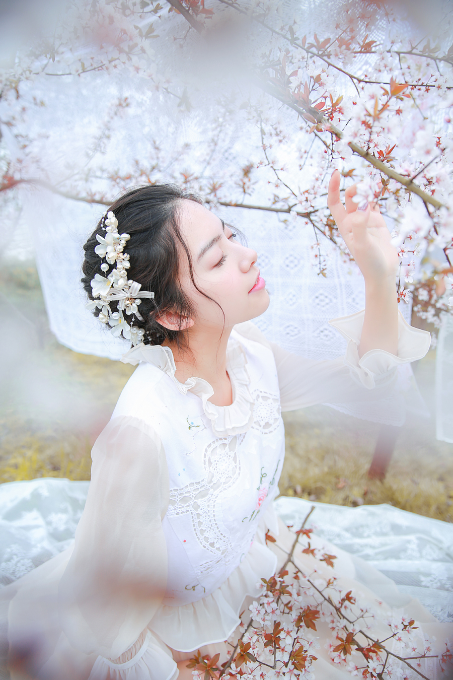 Photoshop調出婚紗人像通透甜蜜膚色結果,破洛洛
